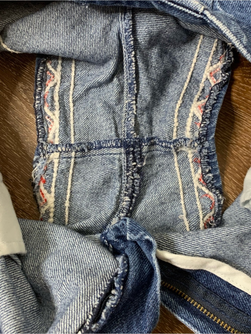 Pilcro Embroidered Pleated Denim Skirty Shorts 26 - Picture 8 of 9